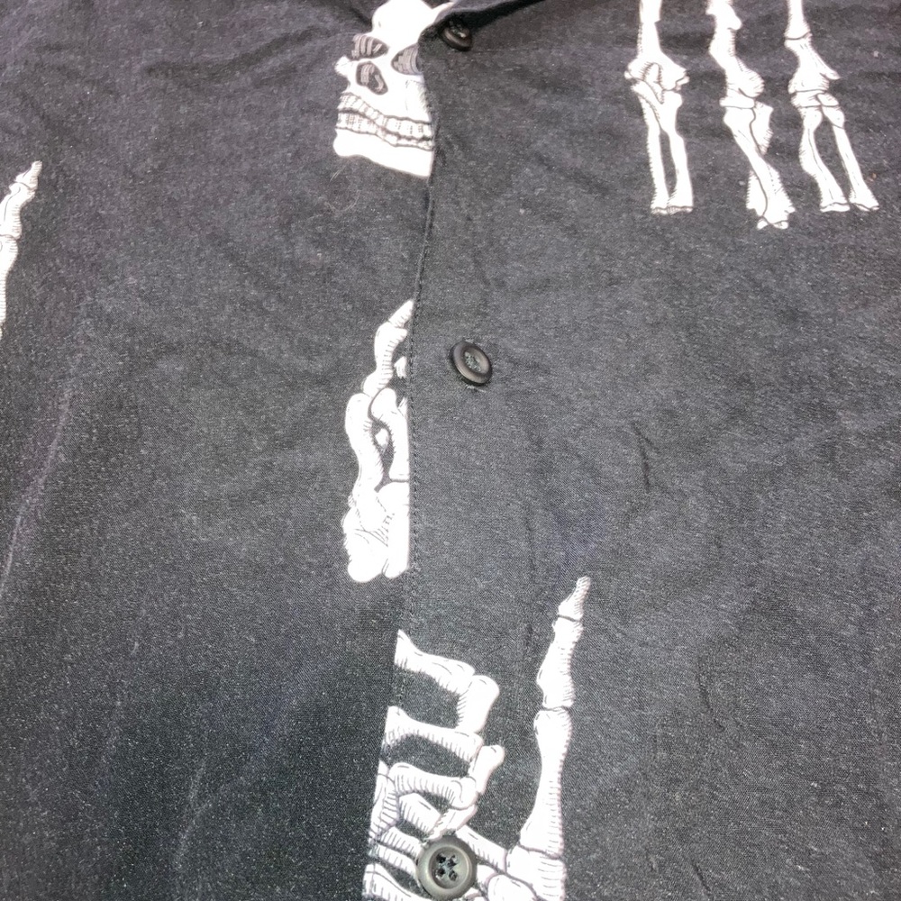 Black Button Up - Picture 2 of 3
